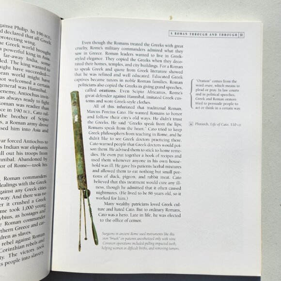 The Ancient Roman World Hardcover Textbook Book Reference Book 9780195153804 The - Picture 15 of 16